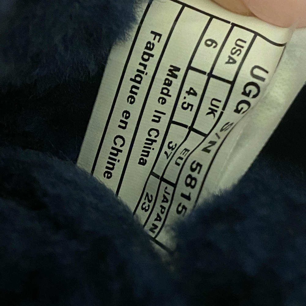 UGG Navy Shearling Boot - image 10